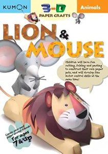 3D Craft: Animals: Lion & Mouse 