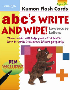 ABC's Write and Wipe Lowercase Letters 