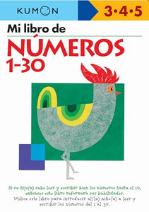 Kumon Mi Libro de Numeros 1-30 