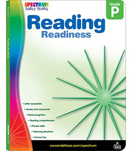 Reading Readiness, Grade Pk 