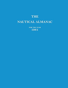 1981 Nautical Almanac 