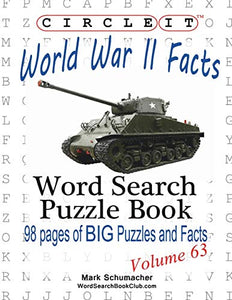 Circle It, World War II Facts, Word Search, Puzzle Book 