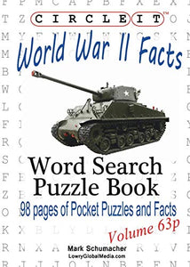 Circle It, World War II Facts, Pocket Size, Word Search, Puzzle Book 