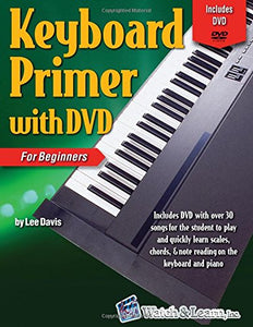 Keyboard Primer Book for Beginners with DVD 