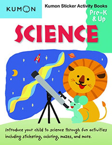 Science Pre K & Up: Sticker Activity Book 