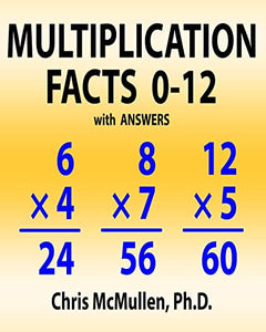 Multiplication Facts 0-12 with Answers 