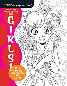 The Manga Artist's Coloring Book: Girls! 