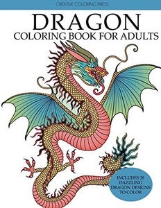 Dragon Coloring Book for Adults 