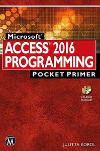 Microsoft Access 2016 Programming Pocket Primer 