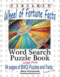 Circle It, Wheel of Fortune Facts, Word Search, Puzzle Book 