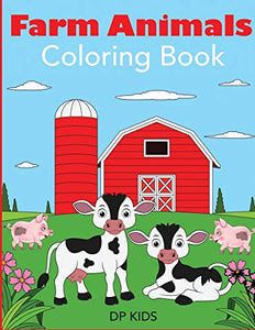 Farm Animals Coloring Book 