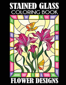 Stained Glass Coloring Book 