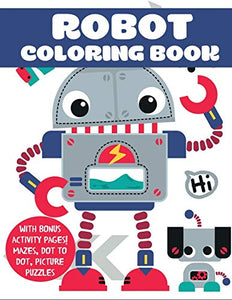 Robot Coloring Book 