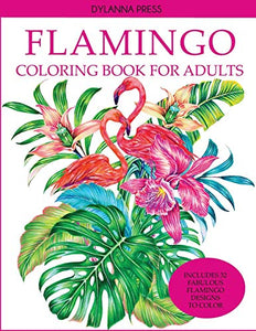 Flamingo Coloring Book for Adults 