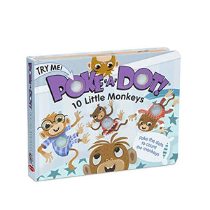 Poke-A-Dot: 10 Little Monkeys 