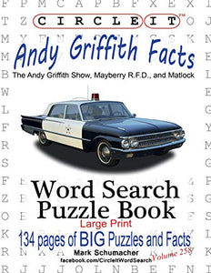 Circle It, Andy Griffith Facts, Word Search, Puzzle Book 