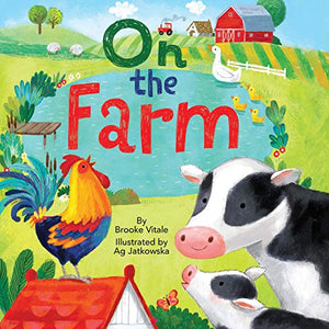 On the Farm - Little Hippo Books - Children's Chunky Padded Board Book 