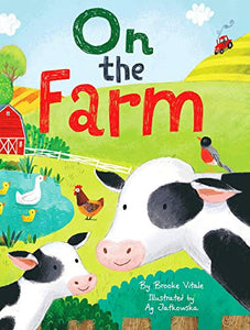 On The Farm - Children's Padded Board Book 