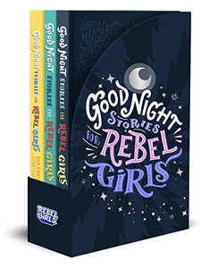 Good Night Stories for Rebel Girls 3-Book Gift Set 