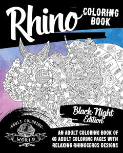 Rhino Coloring Book 