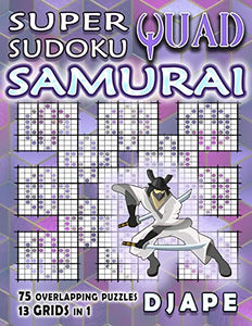 Super Quad Sudoku Samurai 