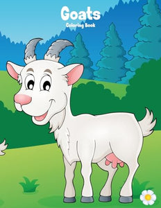 Goats Coloring Book 1 