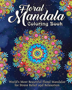 Floral Mandala Coloring Book 