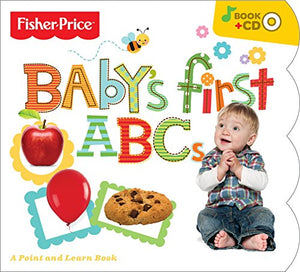 FisherPrice Babys First ABC Board Book With Bonus Music CD 