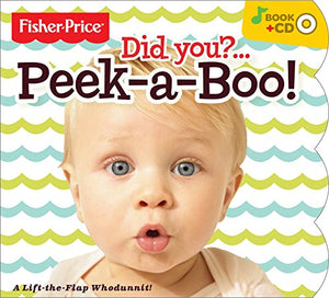 Fisher-Price Peek-A-Boo Board Book With Bonus Music CD 