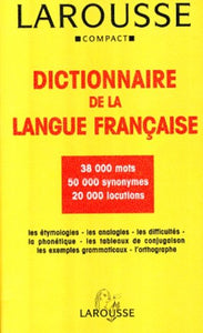 Larousse Compact - Dictionnaire De La Langue Francaise 