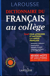 Dictionnaire Du Francais Au College 