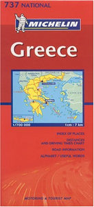 Michelin Greece Map 