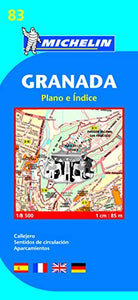 Granada - Michelin City Plan 83 