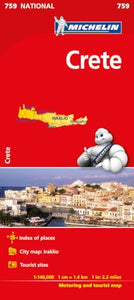 Crete - Michelin National Map 759 