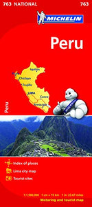 Peru - Michelin National Map 763 