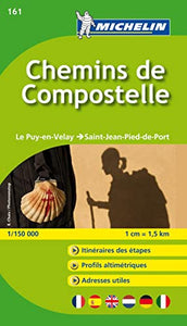 Le chemin de Compostelle - Zoom Map 161 