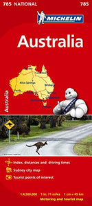 Australia - Michelin National Map 785 