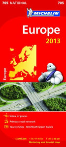 Michelin Map Europe 2013 