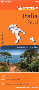 Italy South - Michelin Regional Map 564 