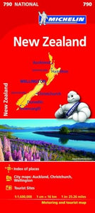 New Zealand - Michelin National Map 790 