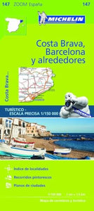 Barcelona y Alrededores Costa Brava - Zoom Map 147 