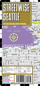 Streetwise Seattle Map - Laminated City Center Street Map of Seattle, Washington 