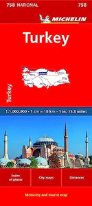 Turkey - Michelin National Map 758 