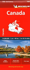 Canada - Michelin National Map 766 