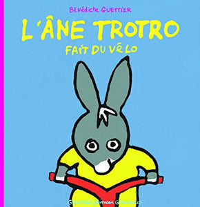 L'ane Trotro fait du velo 