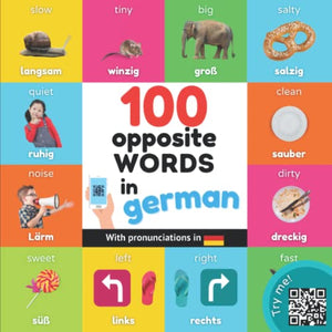 100 opposite words in german 