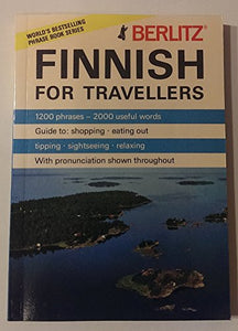 Berlitz Finnish Phrase Book 