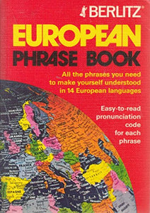 Berlitz European Phrase Book 