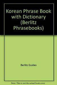 Korean Phrase Book with Dictionary 