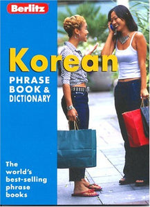 Berlitz Korean Phrase Book 